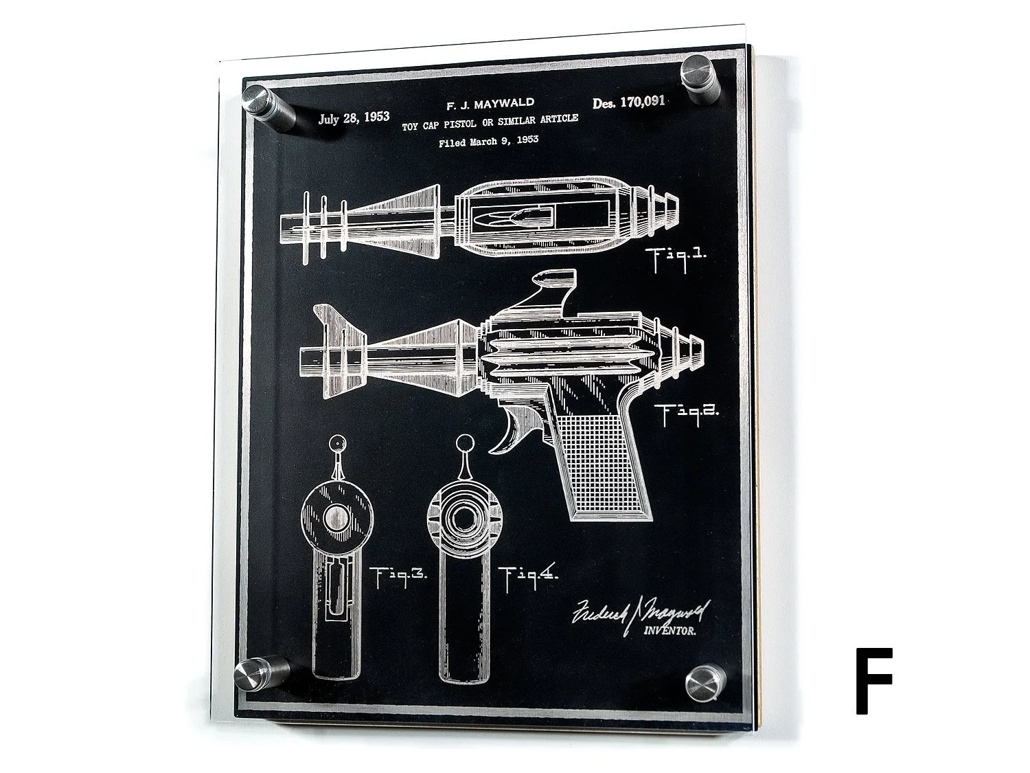 Ray Gun Art Panels — Wesley Treat
